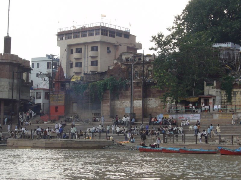 The burning ghat.